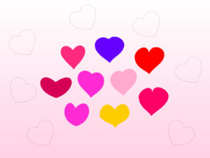 Bundle of Hearts Powerpoint Templates