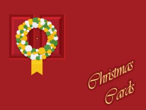 Christmas Cards Powerpoint Backgrounds