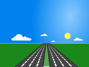 Road Transportation Powerpoint Wallpaper