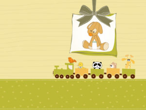 Sweet Baby Feed PPT Backgrounds