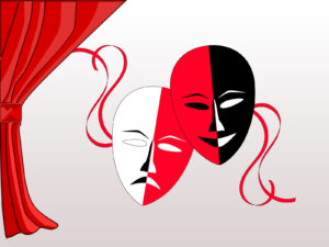 Theatre Masks PPT Backgrounds