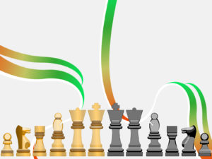 Chessfigures for Game PPT Backgrounds