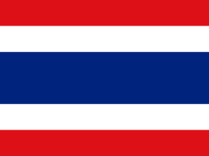 Flag of Thailand Powerpoint Backgrounds