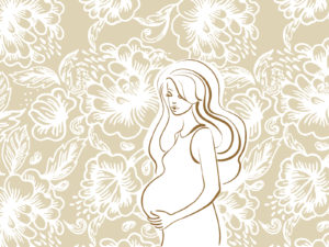 Pregnant Woman PPT Backgrounds