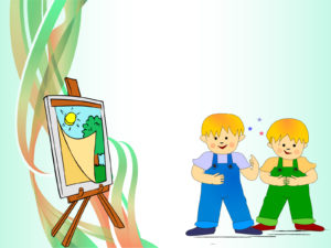 Sweet Kids Paint Design Backgrounds