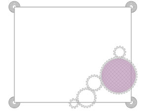 Border with Cogs PPT Backgrounds