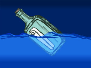 Message in a Bottle PPT Backgrounds