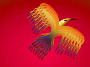 Phoenix Bird Powerpoint Backgrounds