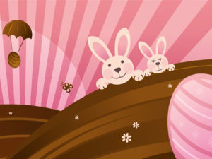 Happy Easter Pink Backgrounds