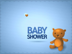Baby boy shower invitation backgrounds
