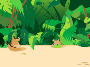 Jungle Plants PPT Backgrounds