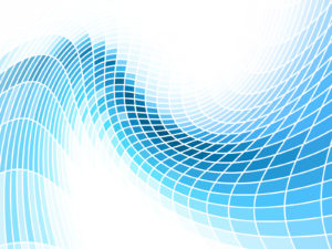 Abstract Blue Waves PPT Templates
