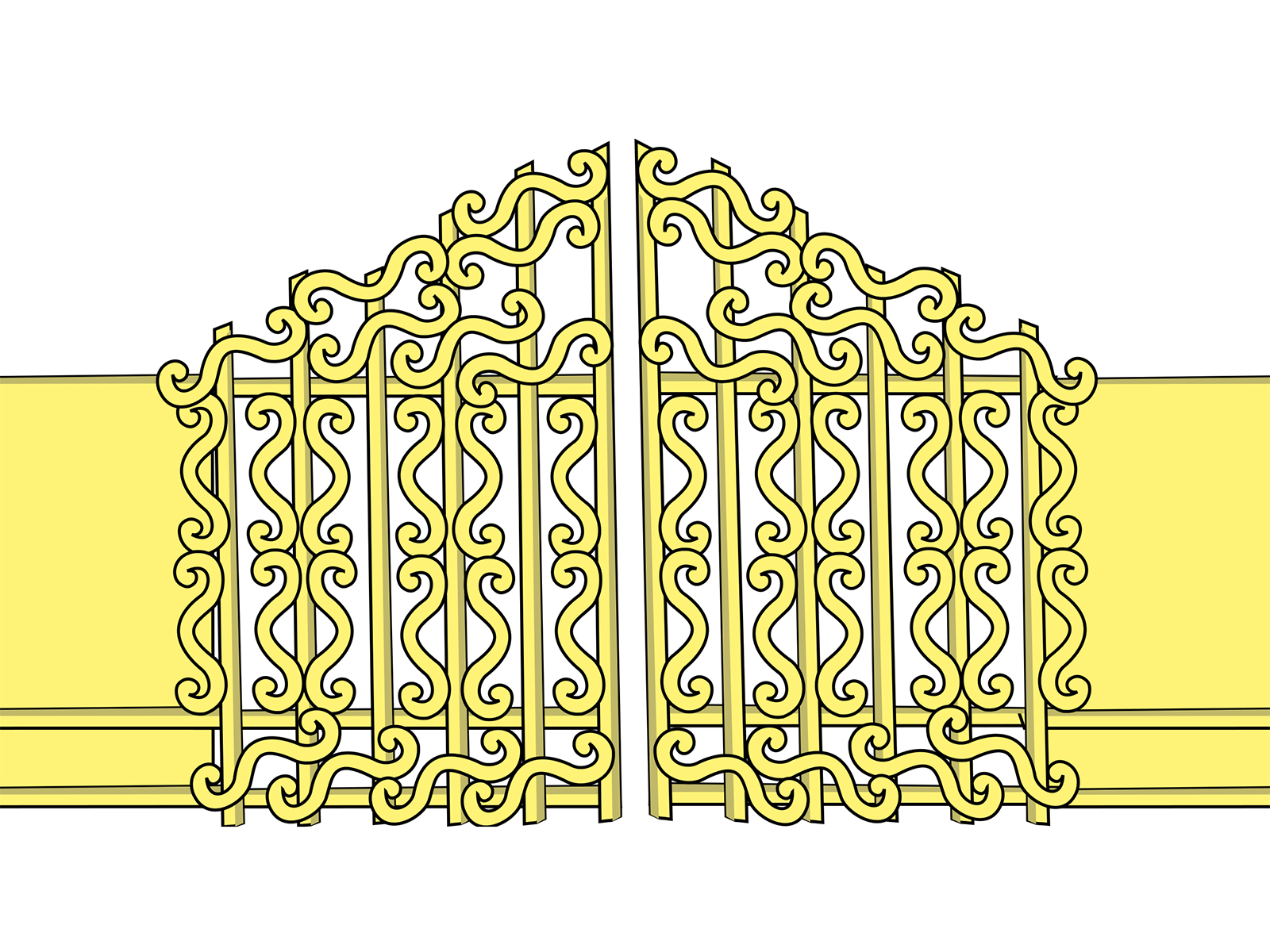 pearly gates clipart free - photo #11