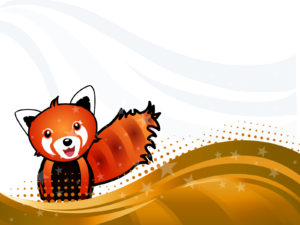 Red Panda PPT Backgrounds