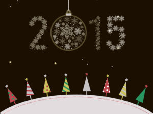 New Year 2015 Christmas PPT Backgrounds