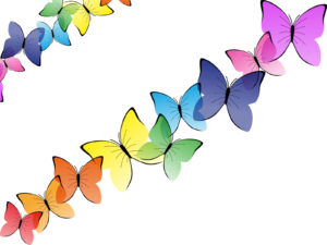 Beautiful Butterflies PPT Backgrounds