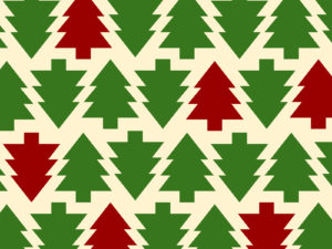 Christmas Tree Pattern Backgrounds