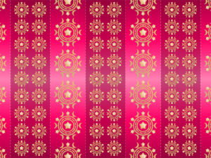 Fuschia Pattern PPT Backgrounds