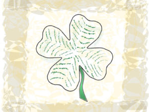Clover flowers PPT Backgrounds
