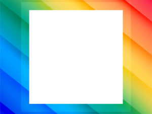 Colorful Border PPT Backgrounds