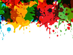 Artistic splashes ppt templates