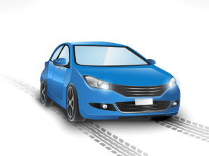 Blue Car Powerpoint Backgrounds