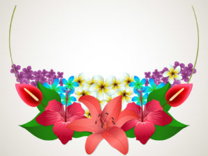 Summer Flowers PPT Backgrounds
