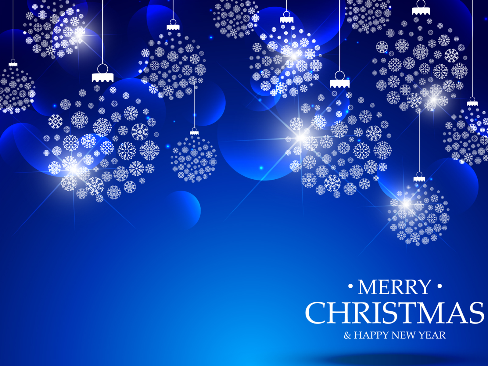Blue Merry Christmas Backgrounds | Blue, Christmas, Holiday Templates |  Free PPT Grounds