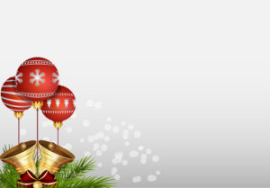 Realistic Christmas Balls Backgrounds