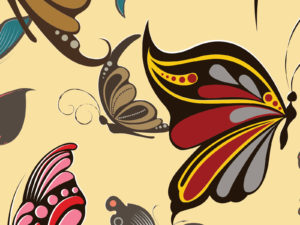 Butterfly Effects PPT Backgrounds