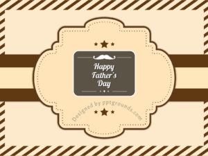 Happy Father's Day PPT Backgrounds