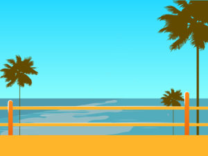 Hawaii Beach PPT Backgrounds