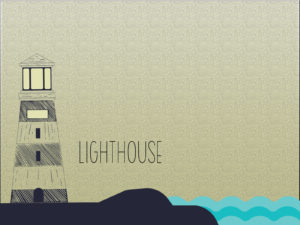 Lighthouse PPT Background PPT Background