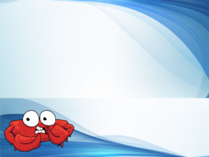 Lonely Crab PPT Backgrounds