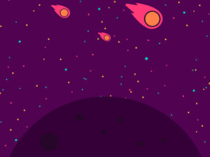 Meteor Crash PPT Backgrounds