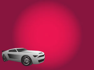 Mustang Illustration PPT Backgrounds