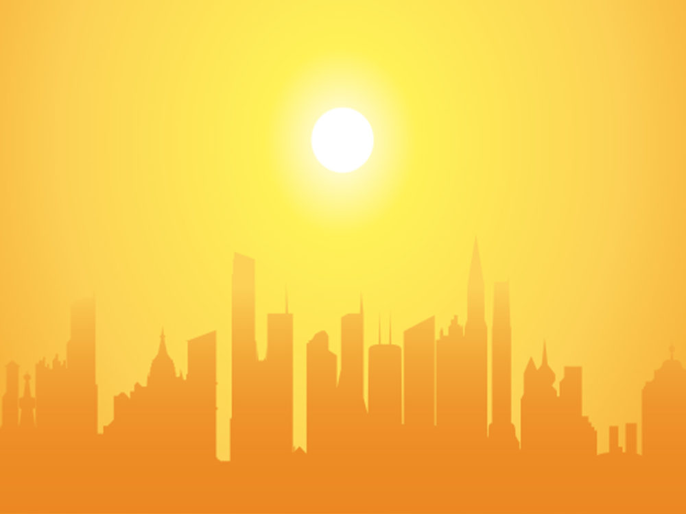 New York City Backgrounds | Architecture, Orange, Yellow Templates | Free  PPT Grounds