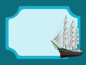 Oceanic Frigate Powerpoint Backgrounds