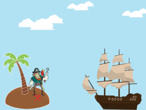 Pirate Island Powerpoint Templates