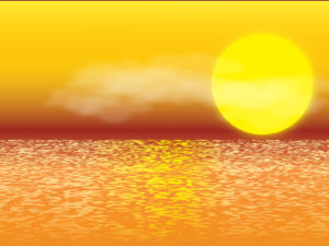 Sunset Illustration Backgrounds