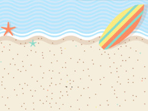 Sweet Beach Powerpoint Backgrounds