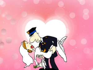 Bride and Groom PPT Backgrounds