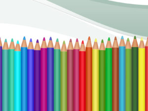 Crayons Supplies PPT Backgrounds