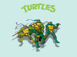 Ninja Turtles PPT Backgrounds