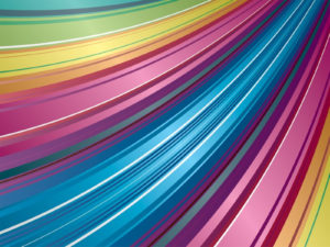 Rainbow Pattern PPT Backgrounds