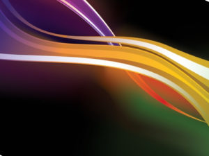 Waves in Colors Powerpoint Backgrounds