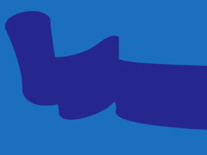 Blue Ribbon Wave Pattern Powerpoint Backgrounds