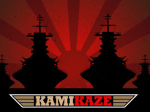 Kamikaze Attack PPT Backgrounds