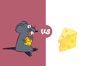 Mice and Chees Powerpoint Templates