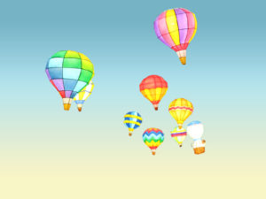 Balloon Tour Powerpoint Background